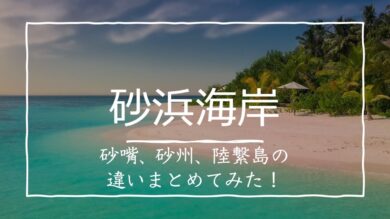 砂浜海岸まとめ 砂嘴 砂州 陸繋島 ラグーンの違いとはなんぞや 受験地理b短期マスター塾