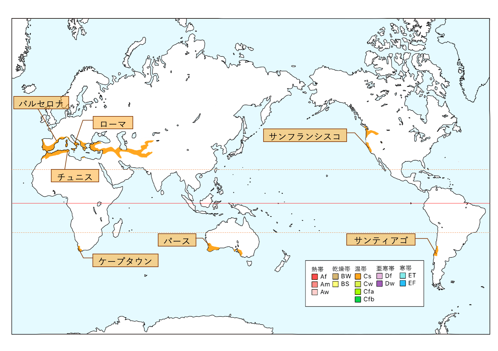 地中海 性 気候 と は