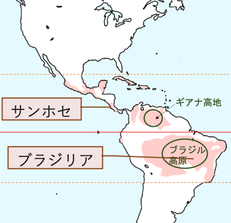 サバナ気候(Aw)の特徴とは?具体的な国名もたった1つのポイントで攻略可能! | 受験地理短期マスター塾
